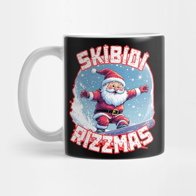 Skibidi Rizzmas by Creatifly Graphic Tees